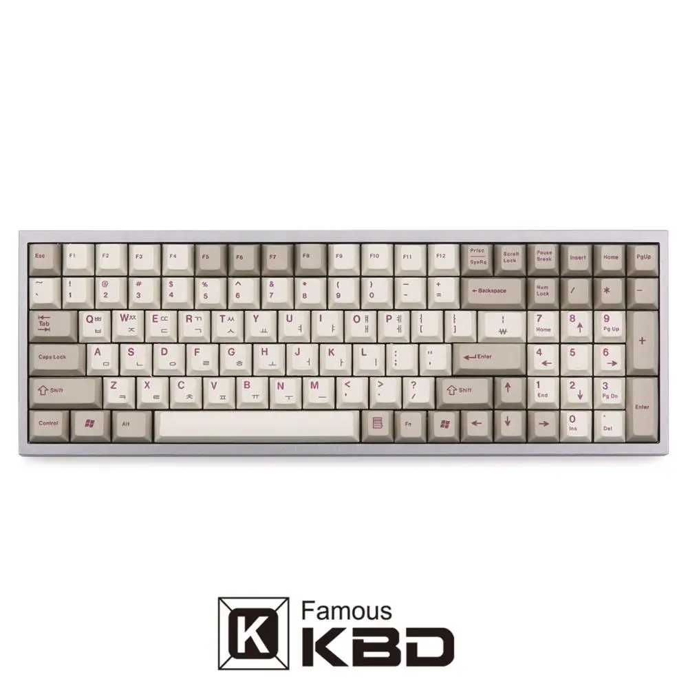 Enjoypbt keycap PBT material thermal sublimation process 117 key Suitable for most mechanical keyboards
Enjoypbt keycap PBT material thermal sublimation process 117 key Suitable for most mechanical keyboards