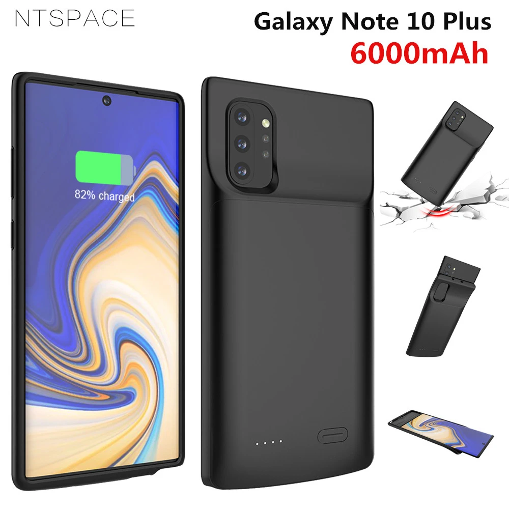 NTSPACE External Battery Cases for Samsung Galaxy Note 10 Plus Ultra Slim Backup Power Bank Cover For Samsung Note 10 Power Case
NTSPACE External Battery Cases for Samsung Galaxy Note 10 Plus Ultra Slim Backup Power Bank Cover For Samsung Note 10 Power Case