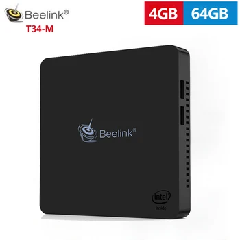 

Beelink T34-M Intel Apollo Lake Celeron N3450 Dual View Display Mini PC 4GB RAM 64GB ROM 2.4G 5G WiFi 1000M LAN Mini Computer