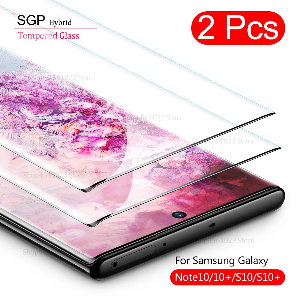 

2pcs Note 10 Pro Toughened Glass For Samsung Galaxy Note10 Note 10 Pro S10 S 10 Plus e 5G 10+ Screen Protector Safety Glass Sklo