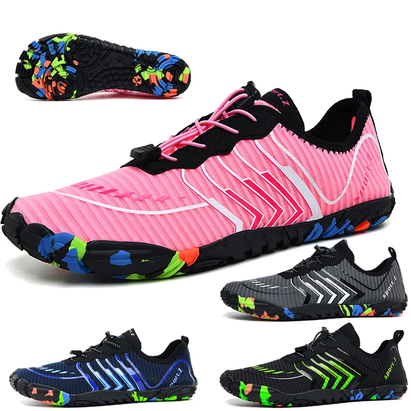 2020 Men Woman Beach Summer Outdoor Wading Shoes Swimming Slipper On Surf Quick-Drying Aqua Shoes Skin Sock Striped Yoga Shoes
2020 Men Woman Beach Summer Outdoor Wading Shoes Swimming Slipper On Surf Quick-Drying Aqua Shoes Skin Sock Striped Yoga Shoes