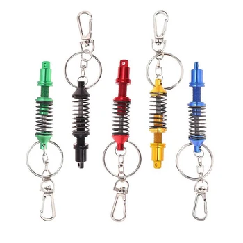 5 Color Auto Motorcycle Keychain Shock Absorbers Suspension Spring Style Alloy key ring JDM RACING Car accessories decoration
5 Color Auto Motorcycle Keychain Shock Absorbers Suspension Spring Style Alloy key ring JDM RACING Car accessories decoration