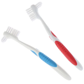 1pcs Soft Bristle Tip Dual Heads False Teeth Brushes Denture Dedicated Toothbrush Cleaning Tool
1pcs Soft Bristle Tip Dual Heads False Teeth Brushes Denture Dedicated Toothbrush Cleaning Tool