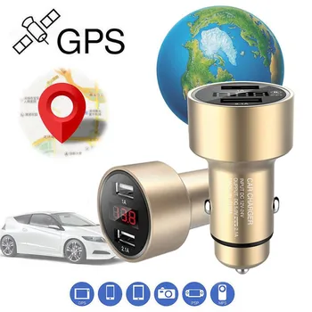Dual USB Digital LED Display Car Charger GPS Tracker Locator LCD Voltmeter Detection Finder Equipments Real Time Tracking Device
Dual USB Digital LED Display Car Charger GPS Tracker Locator LCD Voltmeter Detection Finder Equipments Real Time Tracking Device