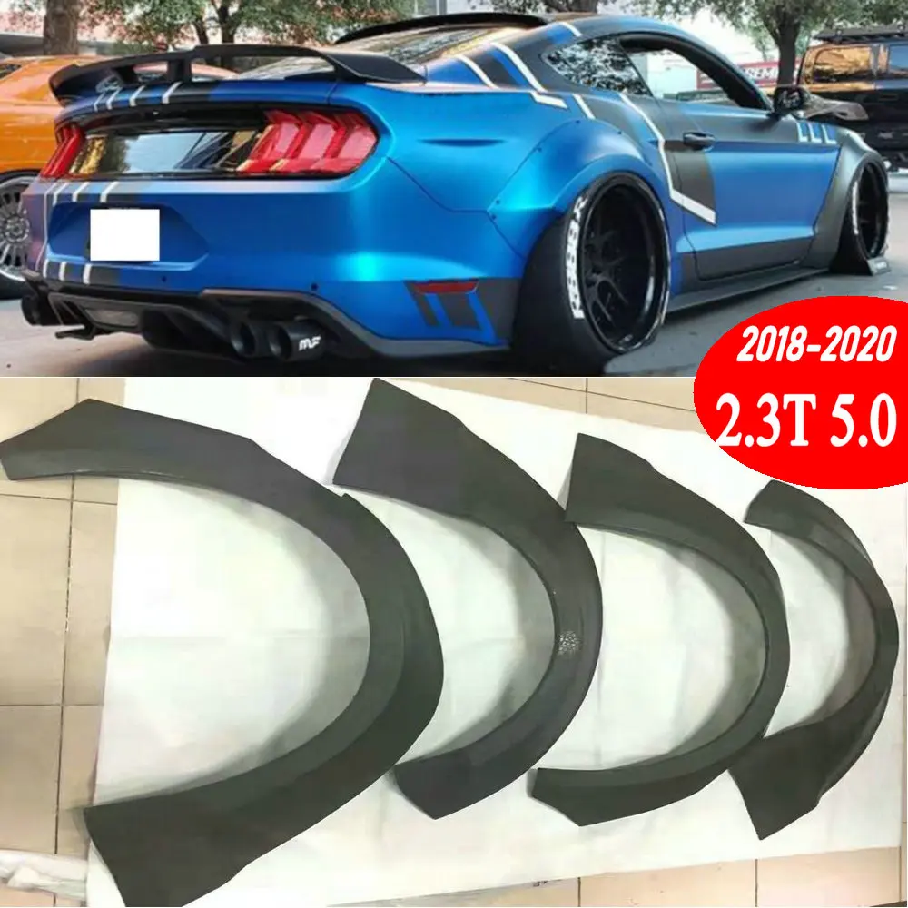 For Ford Mustang 2.3 T 5.0 PP Wheel Arch Stage3 Fender Eyebrow Spoiler Bodykit Flares Trim car wheel eyebrow fenders 3D sticker
For Ford Mustang 2.3 T 5.0 PP Wheel Arch Stage3 Fender Eyebrow Spoiler Bodykit Flares Trim car wheel eyebrow fenders 3D sticker