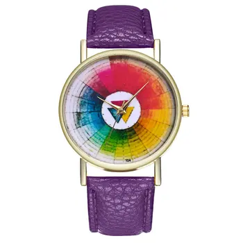 New colorful pattern women's Quartz Wrist watch Women's Litchi Strap Quartz Watch Simple fashion trend girls dress watch
New colorful pattern women's Quartz Wrist watch Women's Litchi Strap Quartz Watch Simple fashion trend girls dress watch