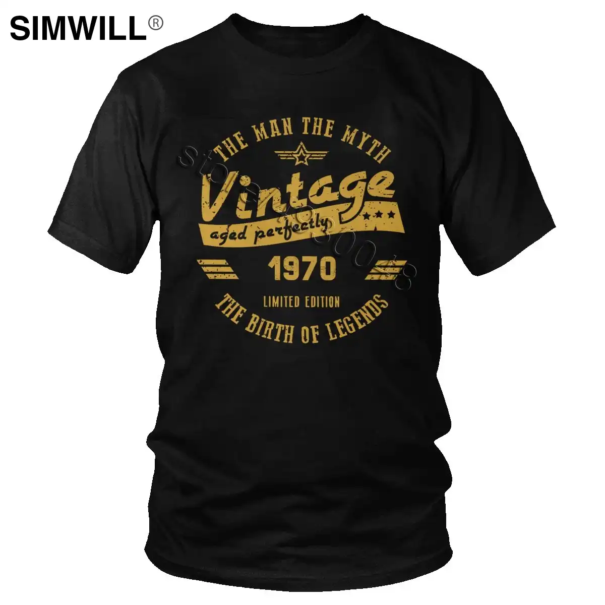 the man the myth t-shirt 50th birthday gift tshirt 50 years 