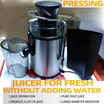Wide Big Mouth Feeder Whole Fruit Slow Juicer Low Speed Fruit Vegetable Citrus Juice Extractor Squeezer
Wide Big Mouth Feeder Whole Fruit Slow Juicer Low Speed Fruit Vegetable Citrus Juice Extractor Squeezer