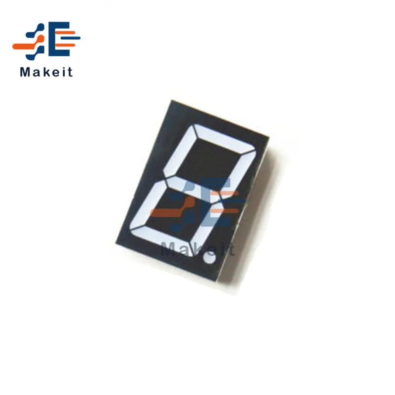 10 Pins 1.8 inch 1 Bit Digit Red Led Display 7 Segment Common Cathode Digital Display Board Module Diy Kit
10 Pins 1.8 inch 1 Bit Digit Red Led Display 7 Segment Common Cathode Digital Display Board Module Diy Kit