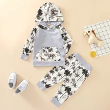 2 Pcs Baby Color Block Outfits, Animal Print Long Sleeve Hoodie with Big Pocket + Trousers Spring Autumn
2 Pcs Baby Color Block Outfits, Animal Print Long Sleeve Hoodie with Big Pocket + Trousers Spring Autumn