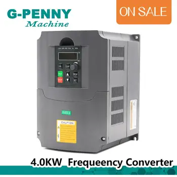 CNC Frequency driver 4kw 220v VFD spindle speed control Variable Frequency Drive VFD Inverter 3HP Input 3HP Output High Quality!
CNC Frequency driver 4kw 220v VFD spindle speed control Variable Frequency Drive VFD Inverter 3HP Input 3HP Output High Quality!