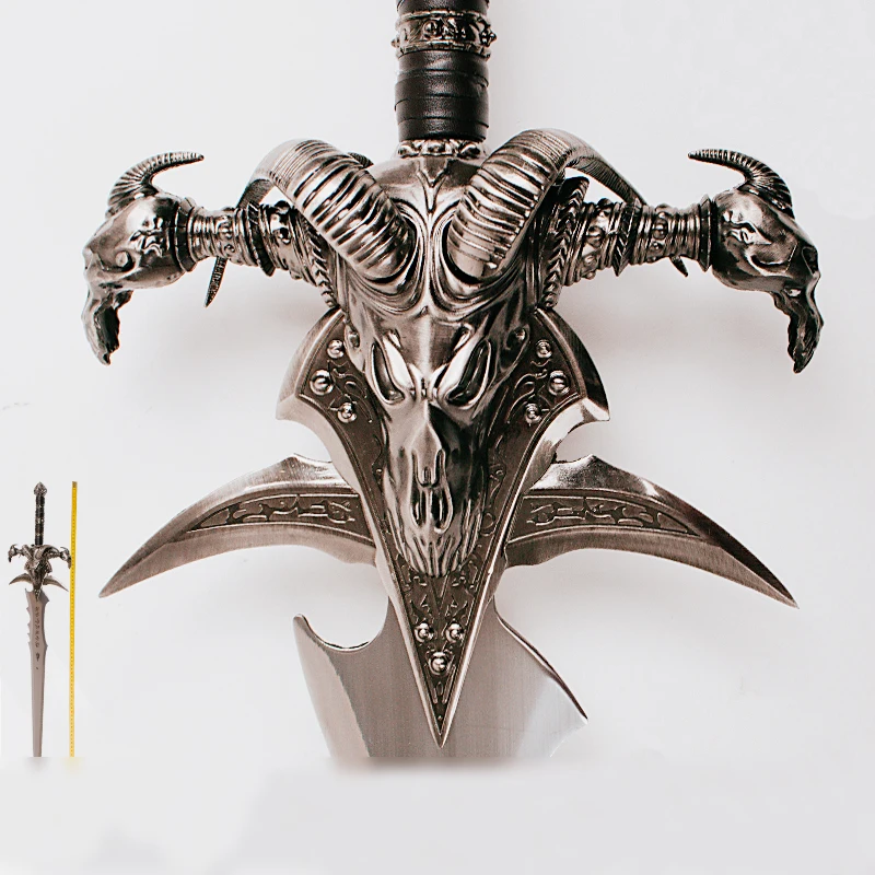 Cos WOW Arthas Menethil sword Frostmourne Alloy casting cool Craft Be a gift Adult toys 108cm/120cm 2.5kg/5kg home decor
Cos WOW Arthas Menethil sword Frostmourne Alloy casting cool Craft Be a gift Adult toys 108cm/120cm 2.5kg/5kg home decor