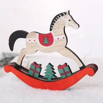 2PCS Wooden Portable Practical Durable Horse Christmas Rocking Pony Ornament for Christmas Holiday Ornament Decoration Desktop
2PCS Wooden Portable Practical Durable Horse Christmas Rocking Pony Ornament for Christmas Holiday Ornament Decoration Desktop