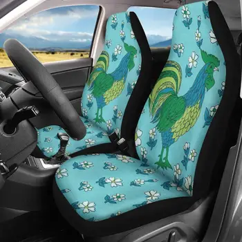 INSTANTARTS Animal Cock Pattern 2pcs Anti-Slip Automobile Seats Protector Non Fade Car Seat Protector Cover Thick Car Mat Covers
INSTANTARTS Animal Cock Pattern 2pcs Anti-Slip Automobile Seats Protector Non Fade Car Seat Protector Cover Thick Car Mat Covers