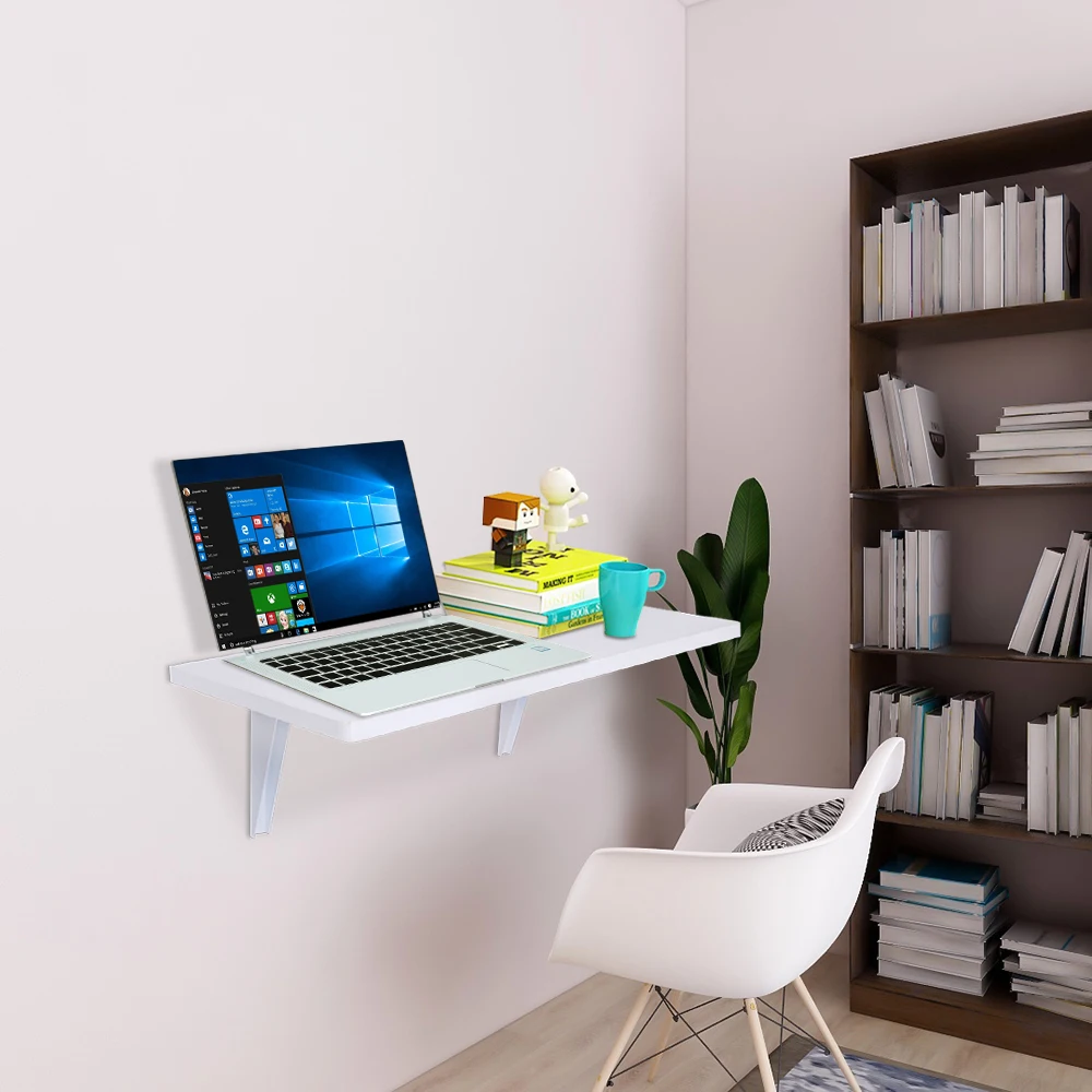 Wall Mounted Floating Folding Table Desk Computer Table Study Table for Office Home Kitchen 60 x 40cm Two Colors
Wall Mounted Floating Folding Table Desk Computer Table Study Table for Office Home Kitchen 60 x 40cm Two Colors