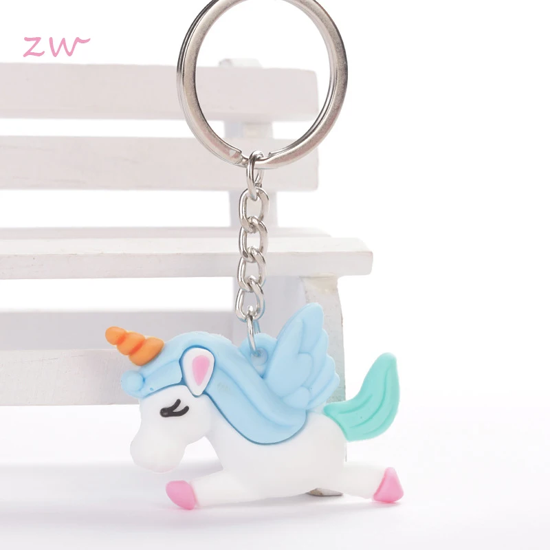 Rainbow PVC Animal Unicorn Keychain for Men Women Bag Ornament Phone Key Chain Porte Clef keyring Bag Decoration 
Rainbow PVC Animal Unicorn Keychain for Men Women Bag Ornament Phone Key Chain Porte Clef keyring Bag Decoration