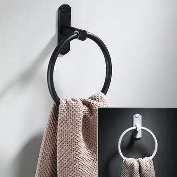 Black Alumimum Towel Ring European-Style Bathroom Towel Rack Towel Ring Antique Hotel Bathroom Storage Rack
Black Alumimum Towel Ring European-Style Bathroom Towel Rack Towel Ring Antique Hotel Bathroom Storage Rack