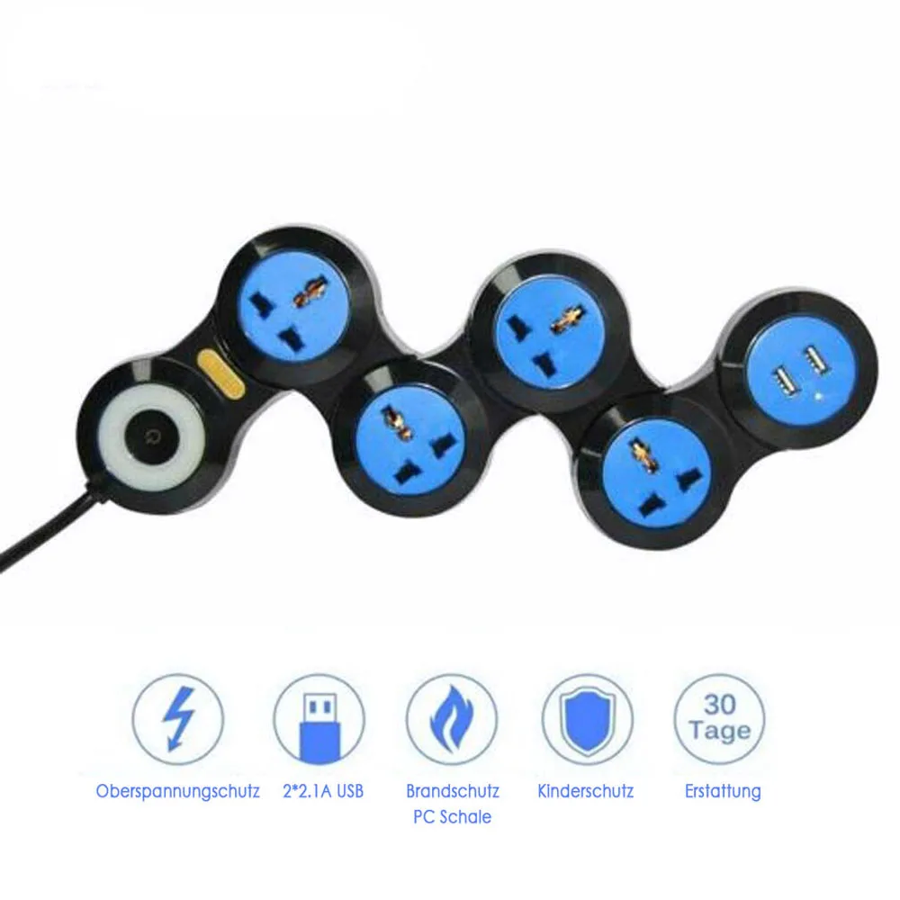 Creative Deformation Power Supply Plug Sockets Multi-function USB Socket Strip Terminal Block Home Wall Outlet Electric Socket
Creative Deformation Power Supply Plug Sockets Multi-function USB Socket Strip Terminal Block Home Wall Outlet Electric Socket