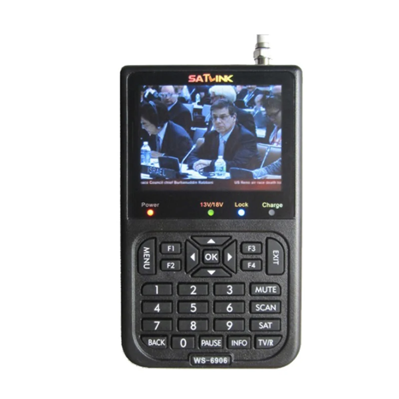Satlink Meter WS-6906 3.5" LCD Display FTA Digital Satellite Meter Satellite Finder WS 6906 Satlink Ws6906
Satlink Meter WS-6906 3.5" LCD Display FTA Digital Satellite Meter Satellite Finder WS 6906 Satlink Ws6906