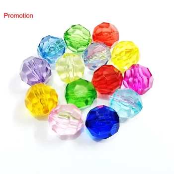 Sale Price ! 20mm 110pcs/lot Mixed Color Acrylic Transparent Big Faceted Beads For Chunky Jewelry
Sale Price ! 20mm 110pcs/lot Mixed Color Acrylic Transparent Big Faceted Beads For Chunky Jewelry
