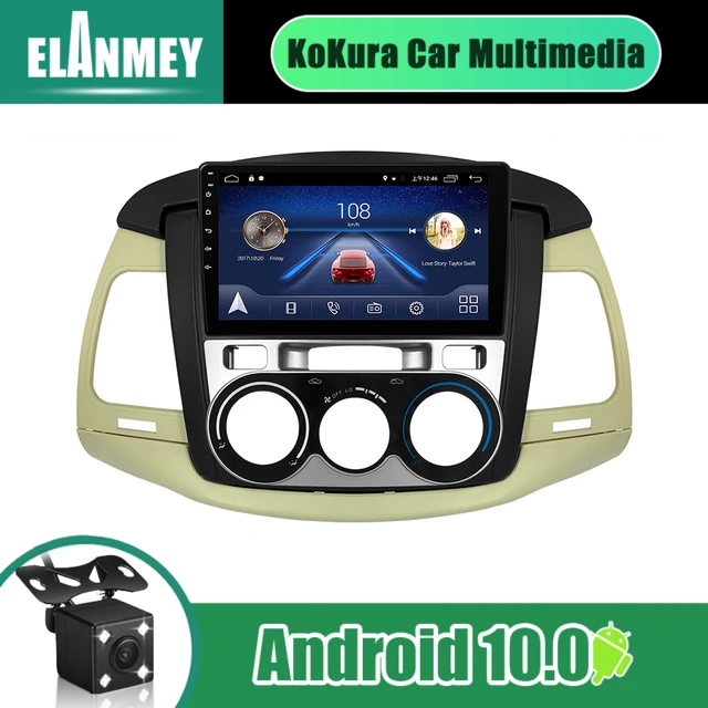2 Din Car Radio Navigation GPS Bt Player 9 Inch Screen For Toyota Innova 2008-2010 Android 10 Stereo Head Unit WIFI Autoradio
2 Din Car Radio Navigation GPS Bt Player 9 Inch Screen For Toyota Innova 2008-2010 Android 10 Stereo Head Unit WIFI Autoradio