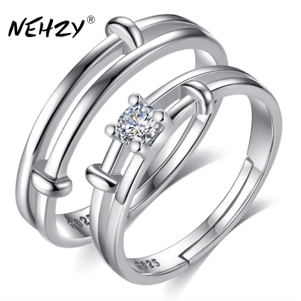 NEHZY 925 Pure Color Jewelry Open Ring High Quality Retro Simple Cubic Zirconia Size Adjustable Sterling Silver Couple Ring
NEHZY 925 Pure Color Jewelry Open Ring High Quality Retro Simple Cubic Zirconia Size Adjustable Sterling Silver Couple Ring