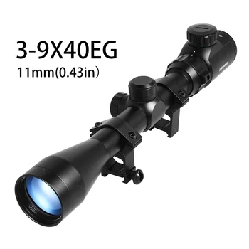3-9X40EG Optical Scope Red Green Illuminated Range Finder Optical Sniper Rifle Scope Hunting Scopes Riflescope 9X40mm Scope 
3-9X40EG Optical Scope Red Green Illuminated Range Finder Optical Sniper Rifle Scope Hunting Scopes Riflescope 9X40mm Scope