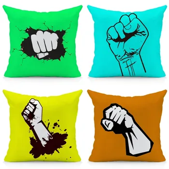XUNYU Cushion Cover 45x45cm Throw Pillow Covers Cartoon Fist Pattern Decorative Pillow Cases HHT003
XUNYU Cushion Cover 45x45cm Throw Pillow Covers Cartoon Fist Pattern Decorative Pillow Cases HHT003