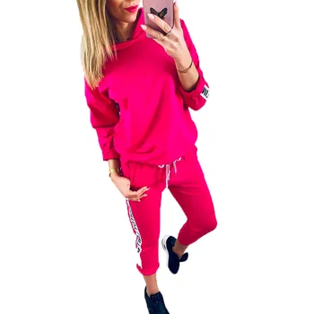 Women Casual Set Two Piece Loose Sweatshirt Pants 2 Pieces Sets Women'S Suit Sweatsuit Female Letter Printed
Women Casual Set Two Piece Loose Sweatshirt Pants 2 Pieces Sets Women'S Suit Sweatsuit Female Letter Printed