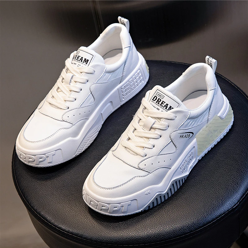 Thick Bottom White Shoes Women Spring Genuine Leather Sneakers Platform 2021 New Female Casual Shoes White Sneakers Student
Thick Bottom White Shoes Women Spring Genuine Leather Sneakers Platform 2021 New Female Casual Shoes White Sneakers Student