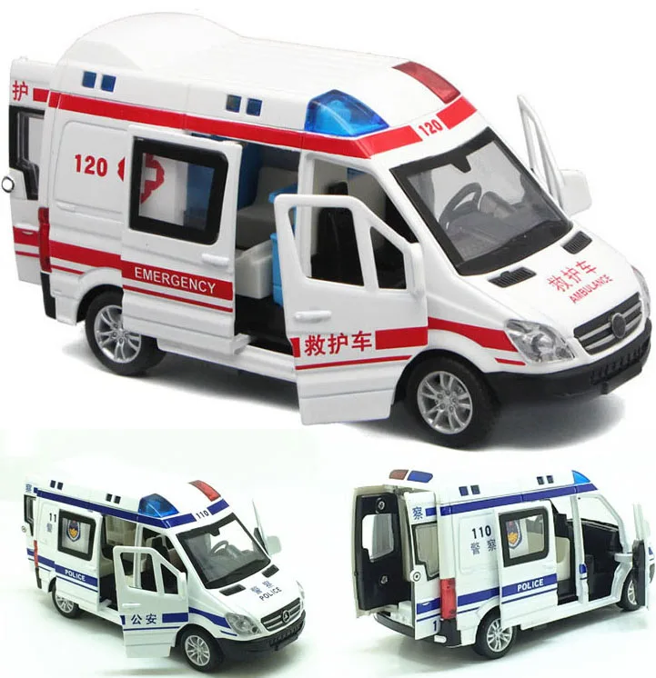 1:32 Hospital Rescue Ambulance Police Diecast Metal Car Model With Pull Back Sound Light For Children Toys Gifts Free Shipping
1:32 Hospital Rescue Ambulance Police Diecast Metal Car Model With Pull Back Sound Light For Children Toys Gifts Free Shipping