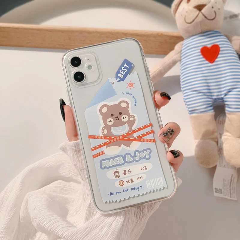 phone case mobile shell for iphone11 XR XS 7/8/SE 2020 11pro Xs 7p/8plus X/Xs 12 12pro 12pro max 12mini Anti-fall Cartoon Bear
phone case mobile shell for iphone11 XR XS 7/8/SE 2020 11pro Xs 7p/8plus X/Xs 12 12pro 12pro max 12mini Anti-fall Cartoon Bear