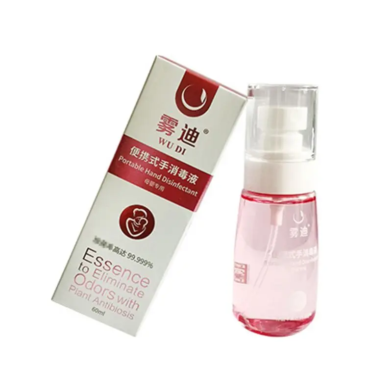 60ml Portable Spray Disinfectant Alcohol Free Hand Sanitizer Disposable Quik Drying Hand Sanitizer Clean Leakage-Proof Safe
60ml Portable Spray Disinfectant Alcohol Free Hand Sanitizer Disposable Quik Drying Hand Sanitizer Clean Leakage-Proof Safe