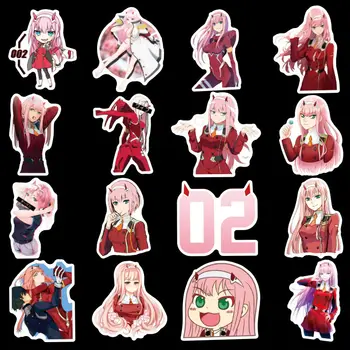 DARLING In The FRANXX Anime ZERO TWO Figure 50Pcs Stickers Scrapbooking Sticker for Suitcase Laptop Skateboard DIY Toy Stickers
DARLING In The FRANXX Anime ZERO TWO Figure 50Pcs Stickers Scrapbooking Sticker for Suitcase Laptop Skateboard DIY Toy Stickers