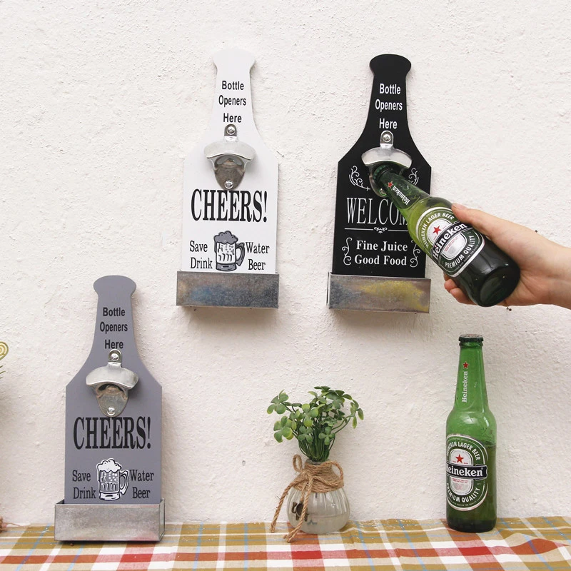 Kitchen Tools Creativity Can Opener Vintage Wall Bottle Opener Wall Mounted Bar Beer Glass Bottle Cap Opener Home Decoration
Kitchen Tools Creativity Can Opener Vintage Wall Bottle Opener Wall Mounted Bar Beer Glass Bottle Cap Opener Home Decoration