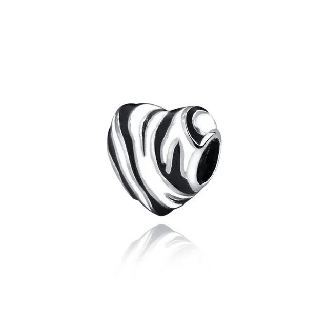 New Arrival 925 Sterling Silver Beads Sparkling Pavé zebra Heart Charms fit Original Pandora Bracelets Women DIY Jewelry HOT
New Arrival 925 Sterling Silver Beads Sparkling Pavé zebra Heart Charms fit Original Pandora Bracelets Women DIY Jewelry HOT