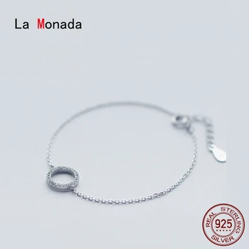 La Monada Shine Circle Bracelets For Women Silver 925 Sterling Silver Fine Real Silver 925 Bracelet Chain Women's Bracelet
La Monada Shine Circle Bracelets For Women Silver 925 Sterling Silver Fine Real Silver 925 Bracelet Chain Women's Bracelet