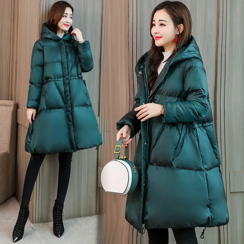 Модная парка KMETRAM зимняя куртка женская одежда 2020 корейское длинное хлопковое
