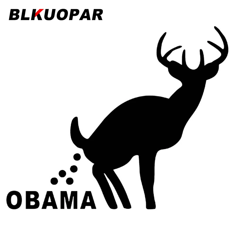 

BLKUOPAR for Deer Pooping Car Sticker Occlusion Scratch Graphics Decal Waterproof Laptop Windshield Surfboard Vinyl Car Wrap