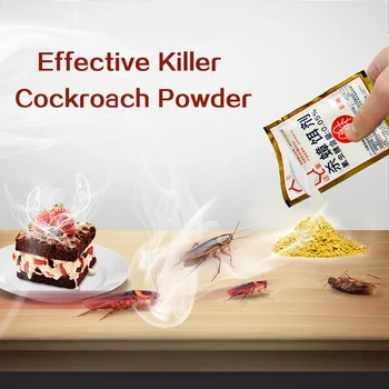 10Pcs Effective Cockroach Powder Bait Pesticide Reject Pest Control Insect Roach Killer Pest Trap Killer Cockroach Bait Lures
10Pcs Effective Cockroach Powder Bait Pesticide Reject Pest Control Insect Roach Killer Pest Trap Killer Cockroach Bait Lures
