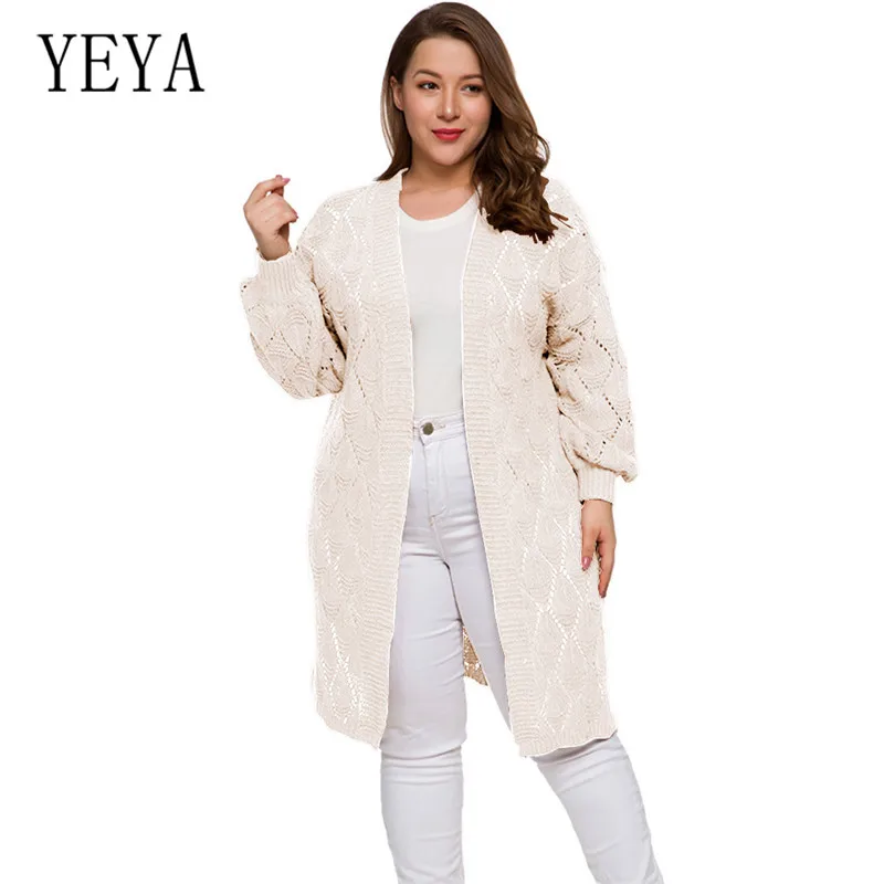 YEYA Fashion Cardigans Knitted Sweaters Women Autumn Elegant Long Sleeve Hollow Out Knit Cardigan Sweater Female Streetwear
YEYA Fashion Cardigans Knitted Sweaters Women Autumn Elegant Long Sleeve Hollow Out Knit Cardigan Sweater Female Streetwear
