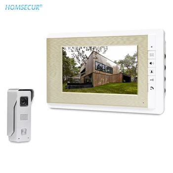 HOMSECUR 7" Video Door Entry Phone Call System with IR Night Vision for Home Security XC002+XM708-G
HOMSECUR 7" Video Door Entry Phone Call System with IR Night Vision for Home Security XC002+XM708-G