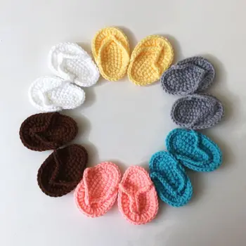 New Born Photography Props Hand Crochet Baby Slippers Baby Photo Props Shoes Newborn Fotografia Baby Photography Accessories 
New Born Photography Props Hand Crochet Baby Slippers Baby Photo Props Shoes Newborn Fotografia Baby Photography Accessories