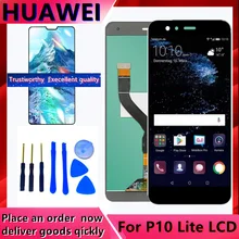 Écran Lcd de remplacement, 5.2 pouces, pour HUAWEI P10 Lite WAS-LX1 WAS-LX1A WAS-LX2 WAS-LX3=