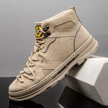 2020 autumn and winter new sports shoes men's high top British casual all-match men's tooling shoes trend fashion men's boots
2020 autumn and winter new sports shoes men's high top British casual all-match men's tooling shoes trend fashion men's boots