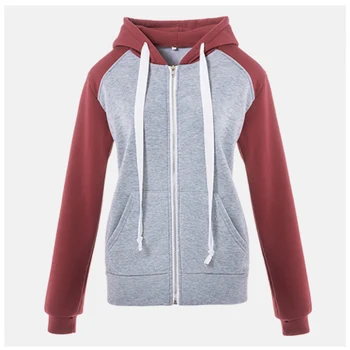 Zip Up Contrast Color Block Hoodie Drawstring Poleron Mujer 2019 Longline Hoodie Pockets Retro Tracksuit Raglan Hoodie Women 3xl
Zip Up Contrast Color Block Hoodie Drawstring Poleron Mujer 2019 Longline Hoodie Pockets Retro Tracksuit Raglan Hoodie Women 3xl