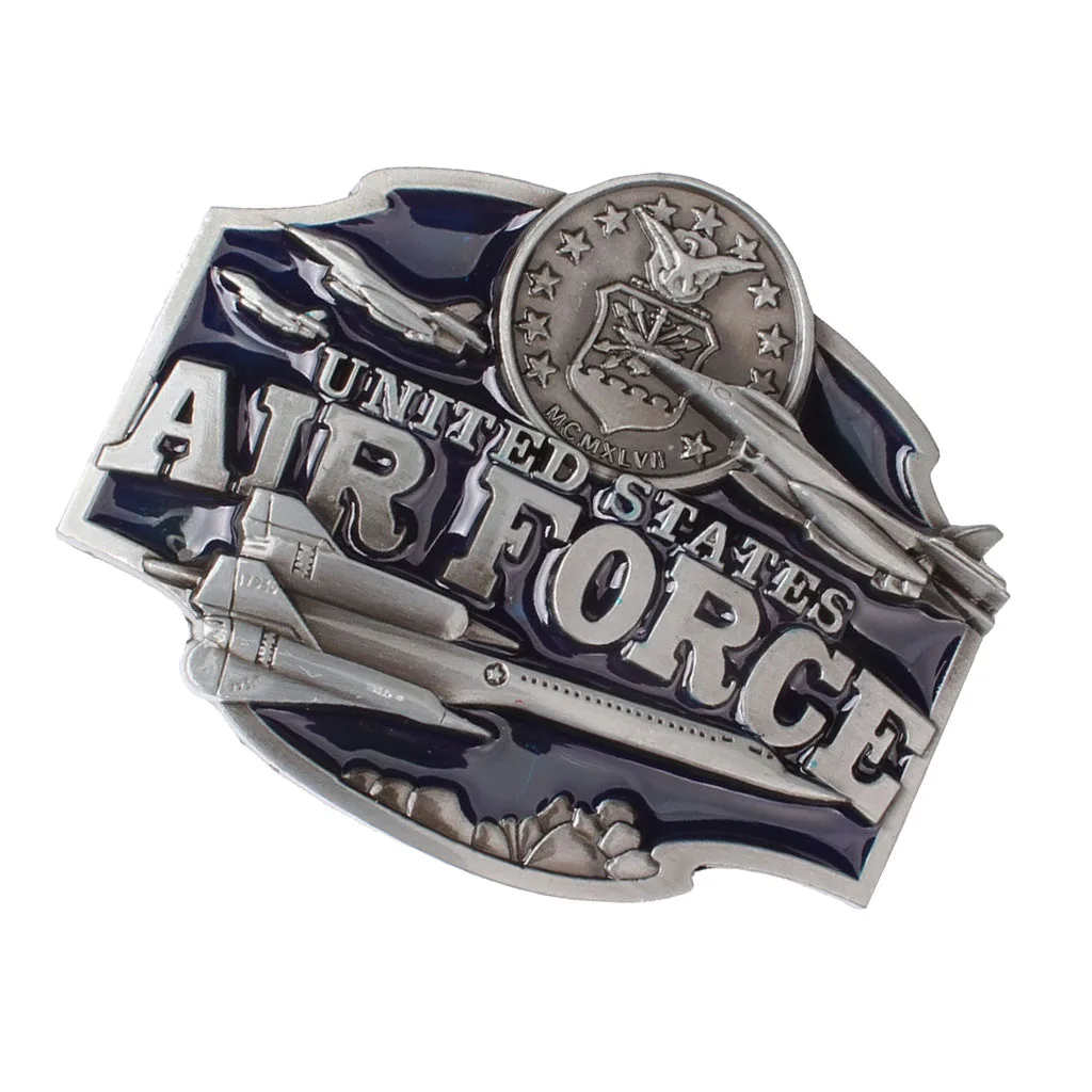 8.6x6.2cm Air Force Eagle Belt Buckle for Men Cowboy Waist Strap Belt Ornament 8.6x6.2cm Air Force Eagle Belt Buckle for Men Cowboy Waist Strap Belt Ornament