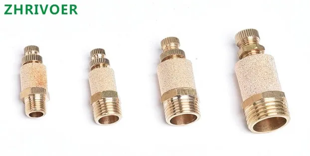 Male Thread Pneumatic Muffler Silencer Filter Flow Speed Controller Sintered Bronze 1/8" 1/4" 3/8" 1/2"
Male Thread Pneumatic Muffler Silencer Filter Flow Speed Controller Sintered Bronze 1/8" 1/4" 3/8" 1/2"