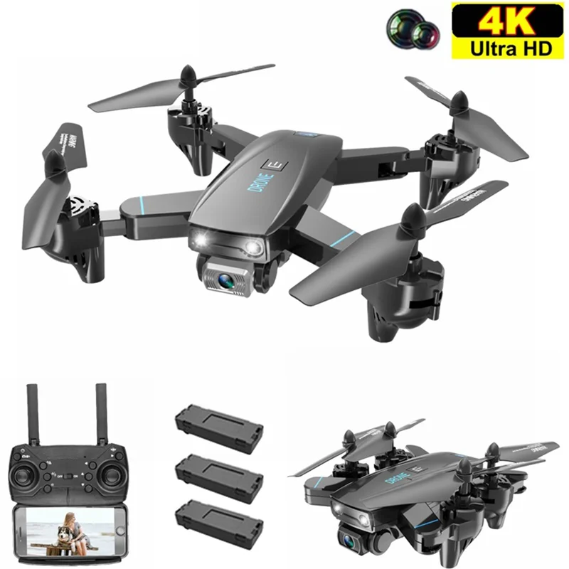 S173 RC Helicopter Folding 4K Dual Camera Aerial Photography Remote Control Dron Gyroscope Calibration Quadcopter Children's Toy
S173 RC Helicopter Folding 4K Dual Camera Aerial Photography Remote Control Dron Gyroscope Calibration Quadcopter Children's Toy
