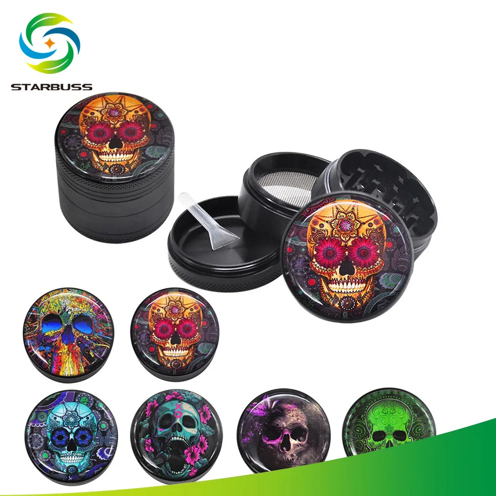 STARBUSS manual hand cigarette accessories easy to dry herbal weed tobacco pepper pot spices color death skull grinder
STARBUSS manual hand cigarette accessories easy to dry herbal weed tobacco pepper pot spices color death skull grinder